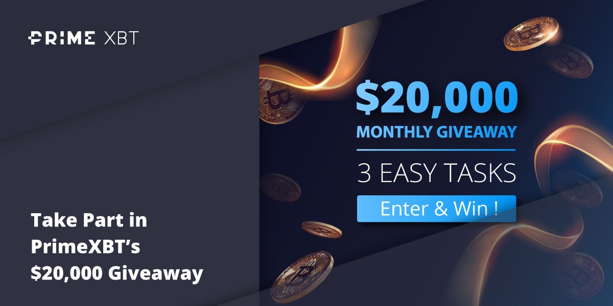 Take Part in PrimeXBT’s $20,000 Giveaway - primexbt 20000